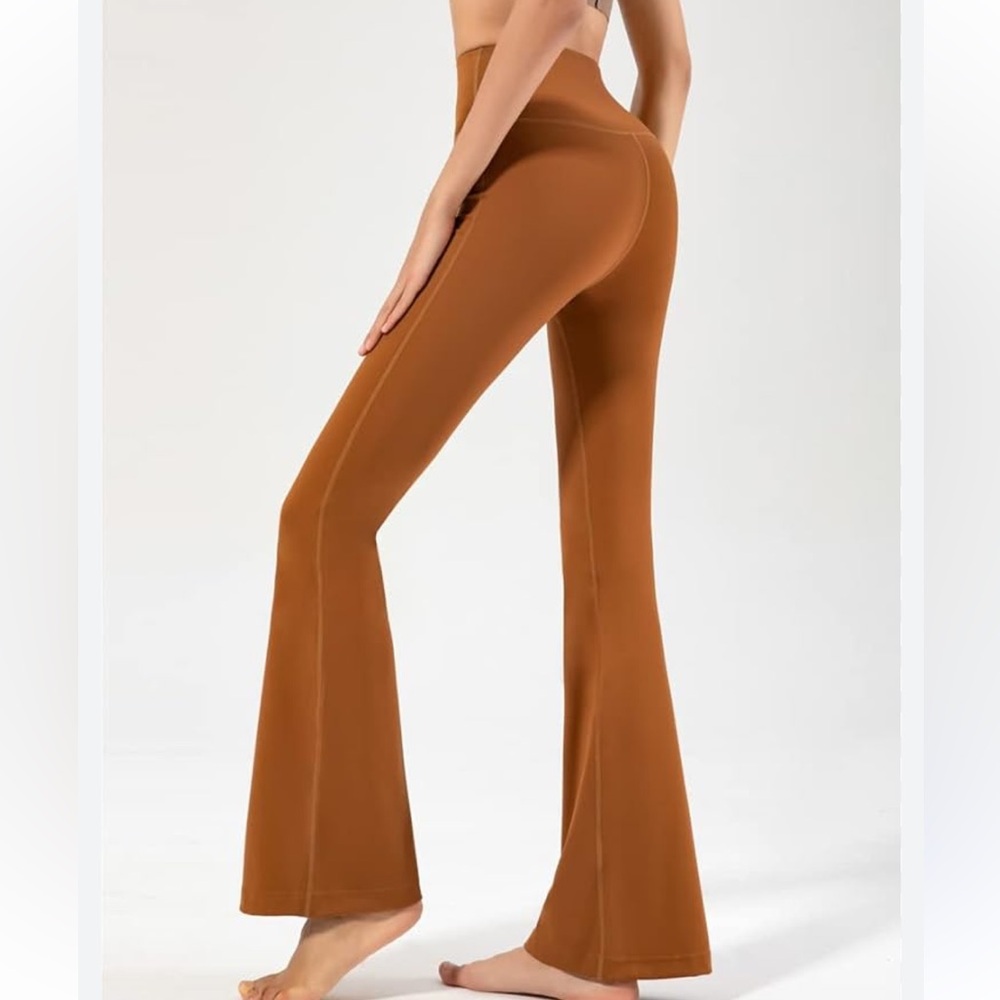 lululemon athletica Brown Flare Pants